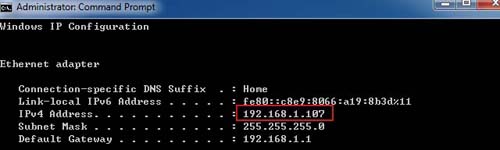 使用 ipconfig 查找 Windows IP 地址
